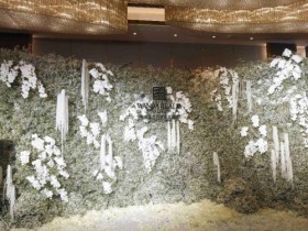 柳州富力万达嘉华酒店“银色秘境”秋冬主题婚礼秀成功